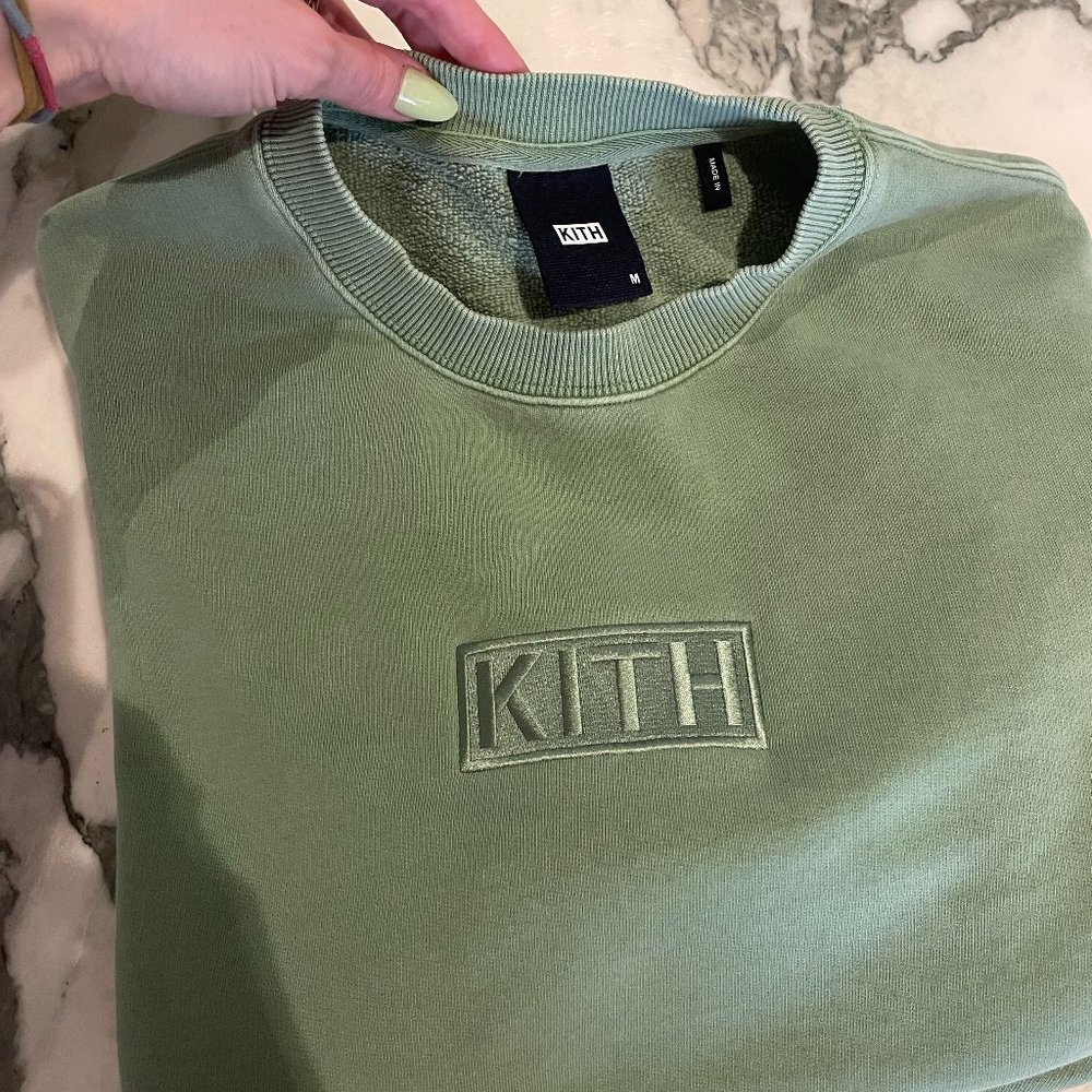 Kith Box Logo Crewneck Sweatshirt